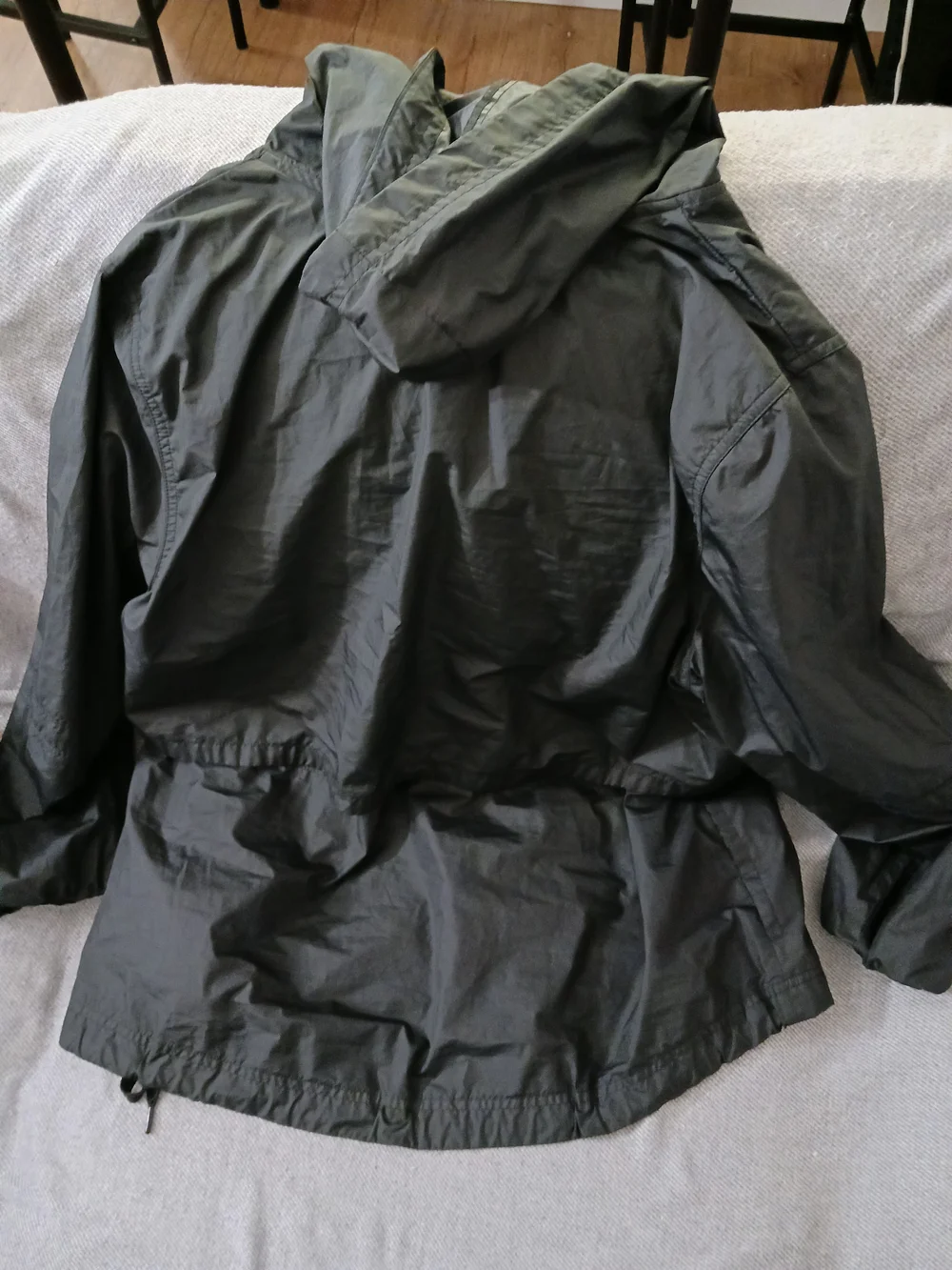 Nike Men's Black Hooded Windbreaker Jacket